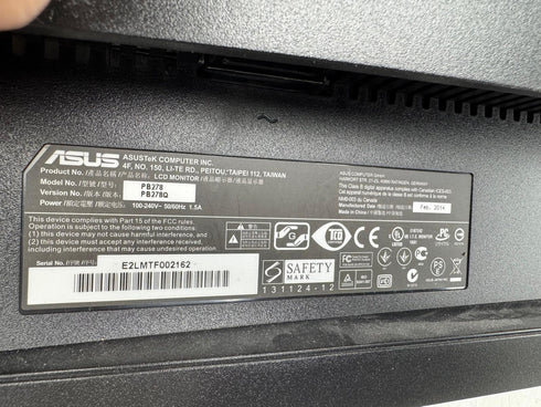 ASUS 27" PB278Q PLS WQHD-skärm (Begagnad)