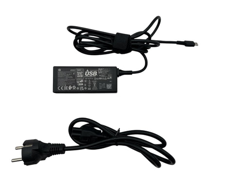 Laddare HP USB-C Laddare – 45W, Modell TPN-LA19 (beg)