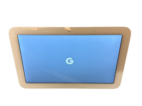 Google model guik2 1600 Nest Hub 2nd Gen med 7-tums LCD-skärm (beg)