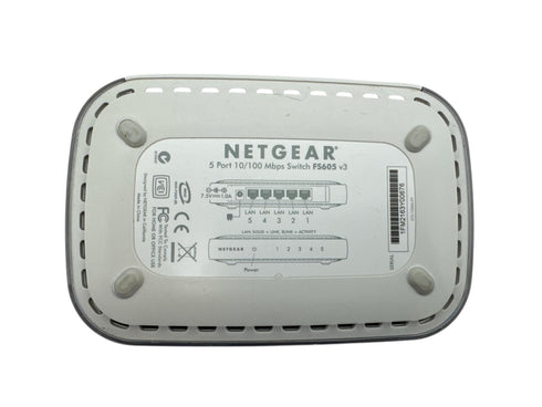 NETGEAR GS605 Switch | 5x RJ-45 Gigabit WAN LAN (beg)
