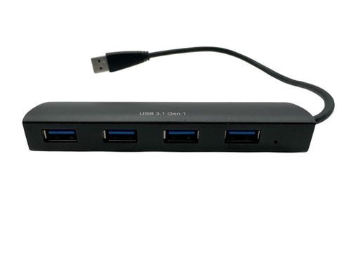 DELTACO UH-481 - hubb - 4 portar USB‐A (beg)