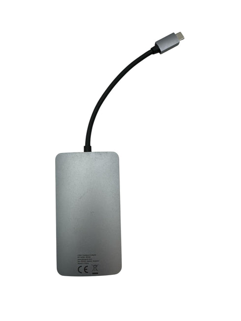 Plexgear Multiadapter för USB-C med 9 anslutningar (beg)