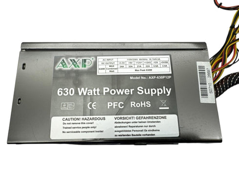 Nätaggregat/PSU 630W AXD AXP-630P12P (beg)