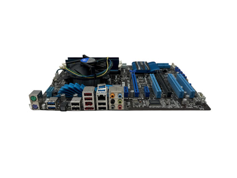 Moderkort ASUS P8P67 LE med Intel Core i7-processor och RAM (Socket 1155) - Begagnad