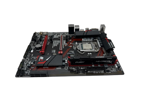 Moderkort – GIGABYTE GA-Z170-Gaming K3 (ATX) med Intel i7-6700 & 4GB DDR4 RAM