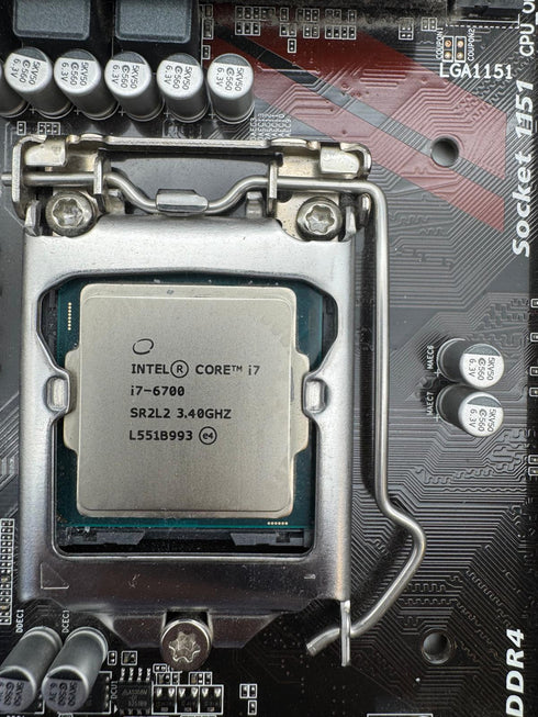 Moderkort – GIGABYTE GA-Z170-Gaming K3 (ATX) med Intel i7-6700 & 4GB DDR4 RAM