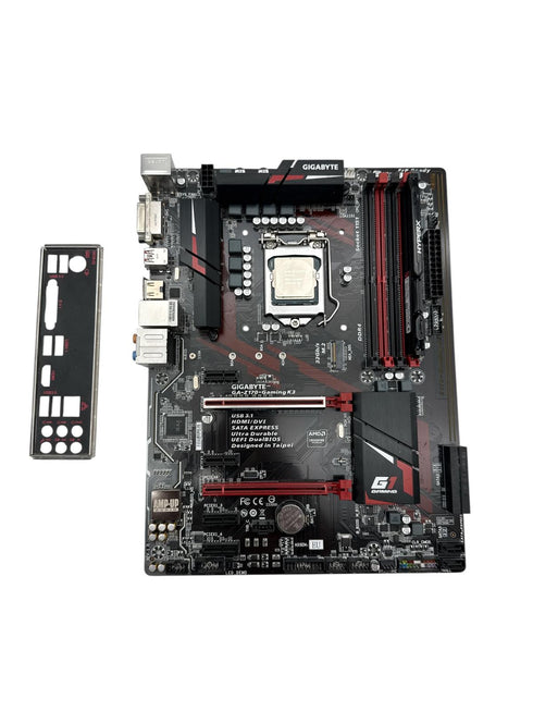 Moderkort – GIGABYTE GA-Z170-Gaming K3 (ATX) med Intel i7-6700 & 4GB DDR4 RAM