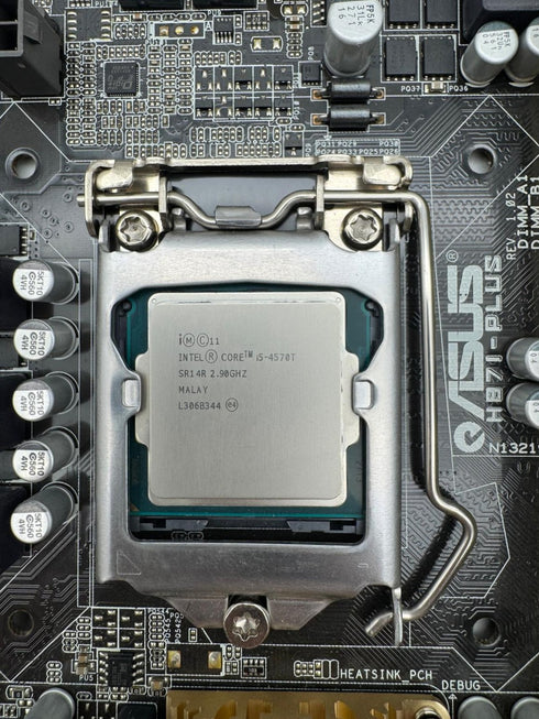 Moderkort ASUS H87I-PLUS - ITX / H87 - LGA 1150 med Intel i5 8GB DDR3 RAM (beg)