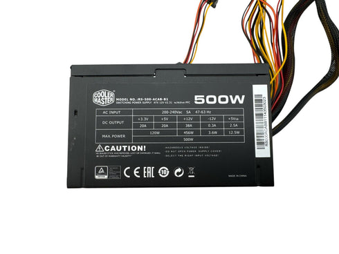Cooler Master RS-500-ACAB-B1 500W Nätaggregat /PSU (Beg)