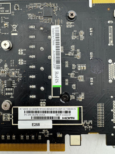 Grafikkort/GPU Sapphire AMD Radeon R7 260X 1G (beg)