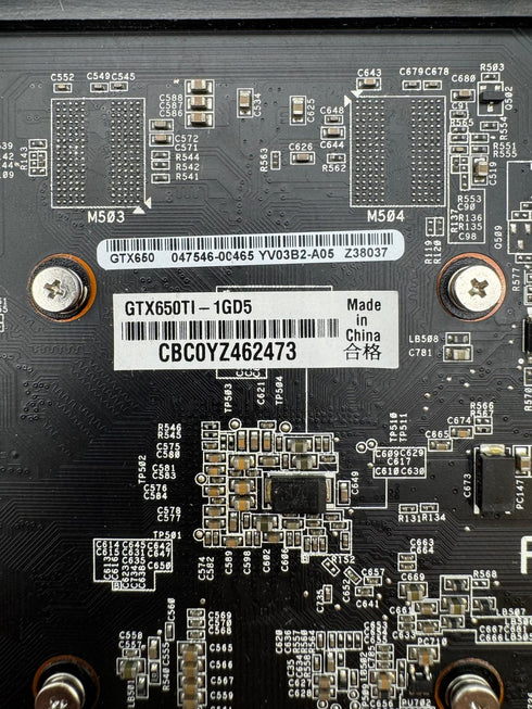 Grafikkort/GPU ASUS GeForce GTX 650Ti 1GB (Beg)