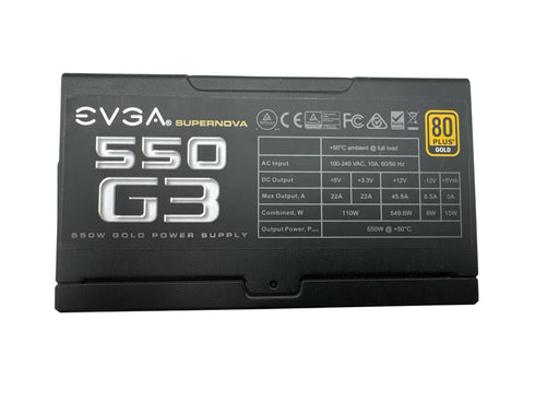 EVGA Supernova G2 550W Nätaggregat /PSU (Beg)