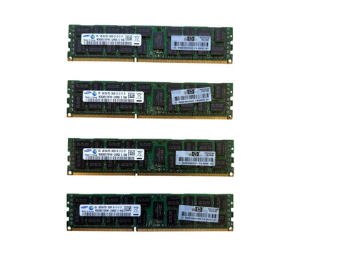 RAM Minne Samsung 4GB DDR3 2Rx4 PC3-10600R-09-10-E1-P1 M393B5170FHO-CH9Q5 S 1040 (beg)