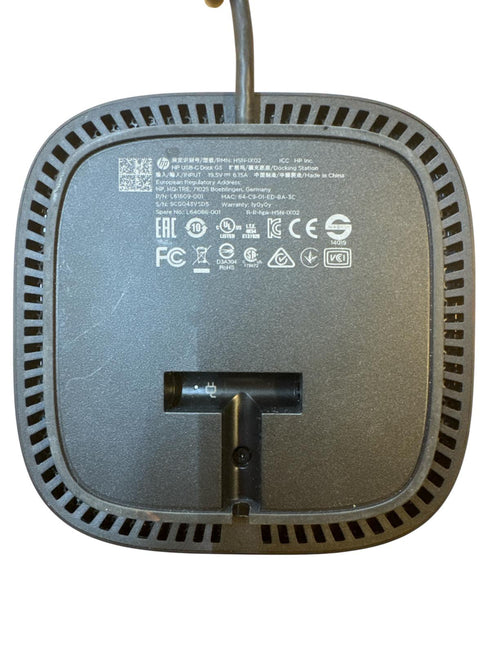 HP Thunderbolt Dock G5 Dockningsstation med 120W AC (beg)