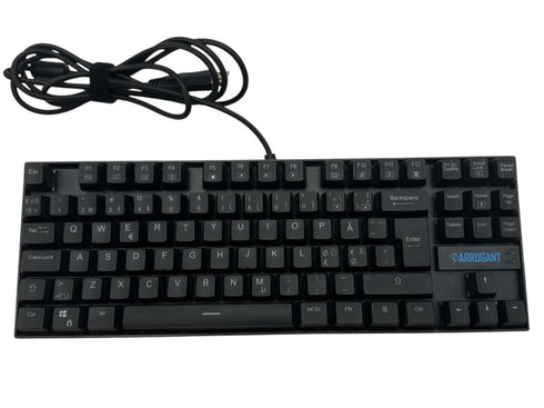 Arrogant Quake Lan Mekaniskt gaming-tangentbord (beg)