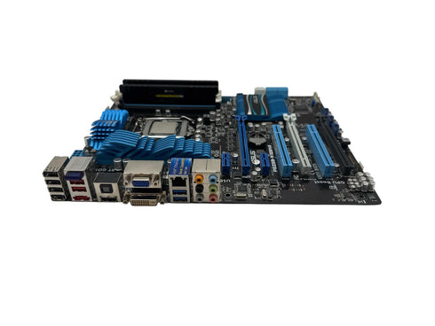 Moderkort ASUS P8Z68-V GEN3 med Intel Core i5-processor och RAM (Socket 1155) - (Beg)