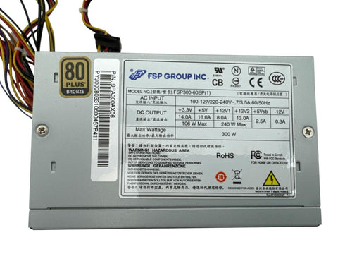 Fsp group inc FSP300-60EP (1) 300w 80 Plus Nätaggregat/PSU (beg)