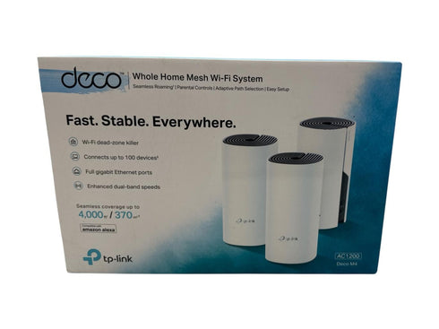 TP-Link Deco M4 Mesh System Wifi AC1200 3-Pack (beg)