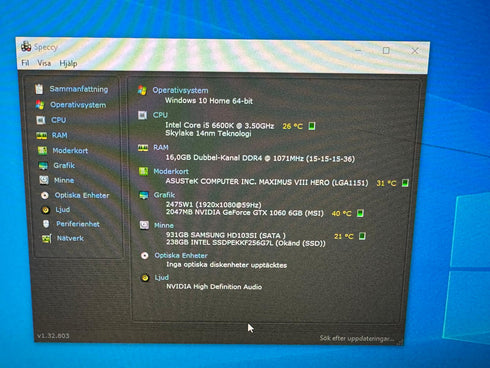 Gamingdator /Speldatorer (172)