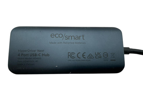 Hyperdrive 4-in-1 USB-C Hub Midnattsblå (beg)