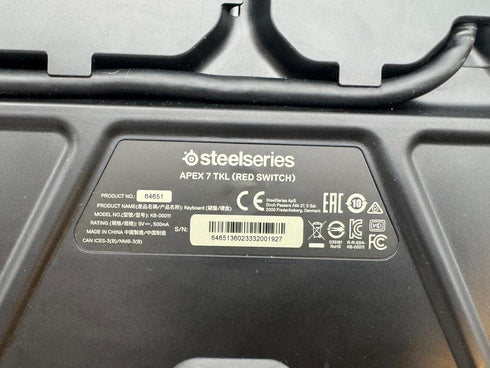SteelSeries Apex 7 (Red Switch) tangentbord gaming (beg)