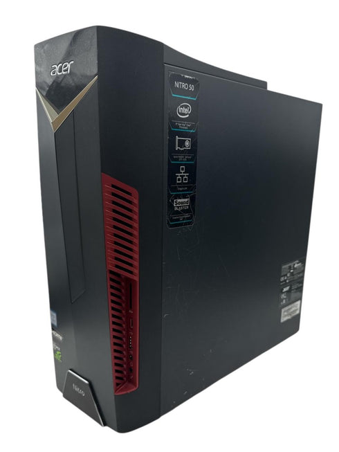 Stationär dator Acer Nitro N50-600 - i5-9400F | 8GB | 256GB | GTX 1650 (beg)