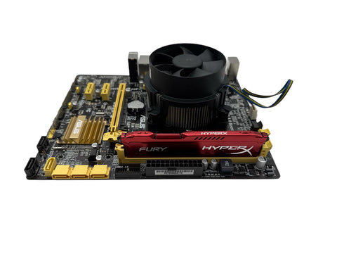 Moderkort ASUS B85M-G - LGA 1150 med Intel i5 8GB DDR3 RAM (beg)