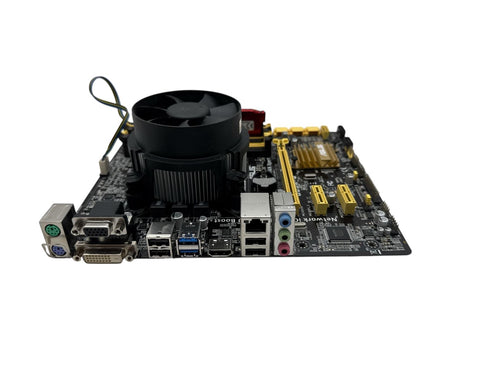 Moderkort ASUS B85M-G - LGA 1150 med Intel i5 8GB DDR3 RAM (beg)