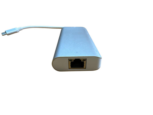 DELTACO USB-C 1272 -dockningsstation av universalmodell (beg)