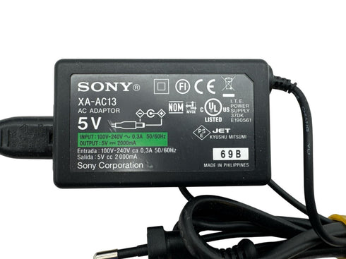 Sony original XA-AC13 AC Adapter med nätsladd (beg)