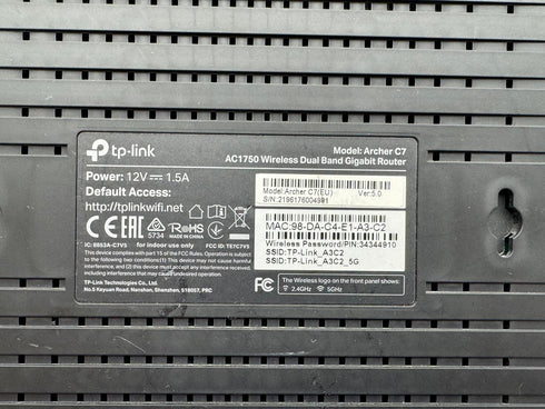 TP-link Archer C7 Trådlös router (Beg)