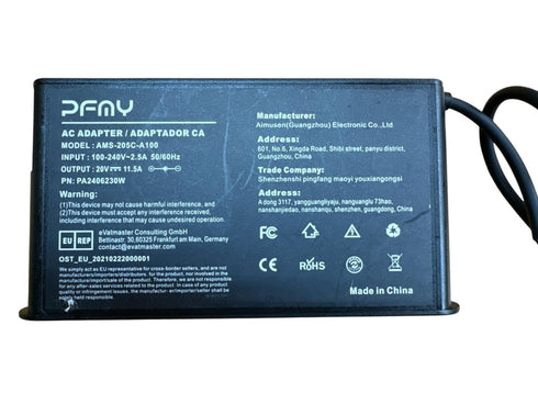 laddare för Lenovo 230W 20V 11.5A laddare (beg)
