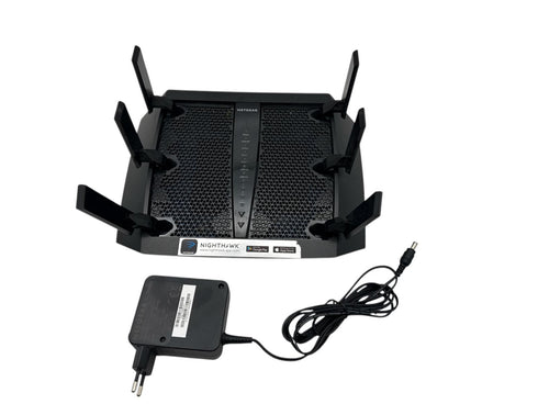 NETGEAR Nighthawk X6 AC3200 Tri-Band WiFi Router Model: R8000 (beg)