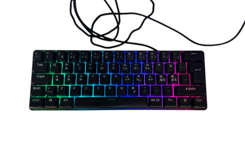 Nos k200 Gaming Tangentbord RGB (beg)