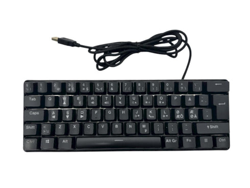 Nos k200 Gaming Tangentbord RGB (beg)