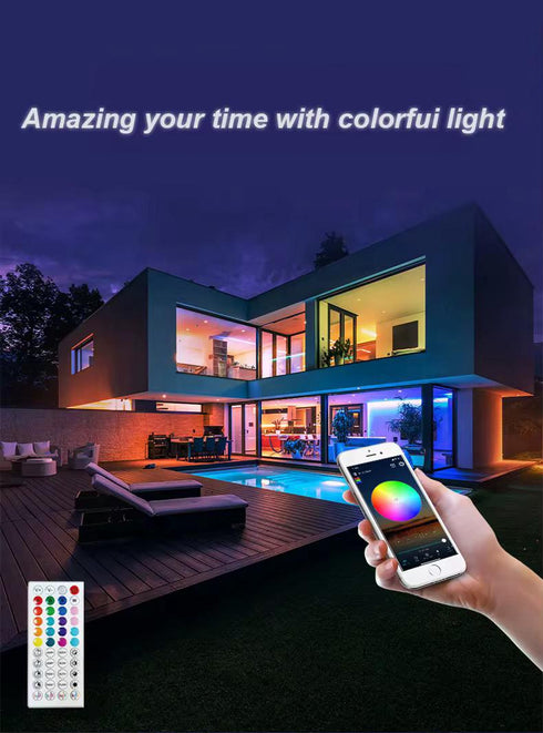 30m(2x15m) Bluetooth smart RGB led strip light ✨