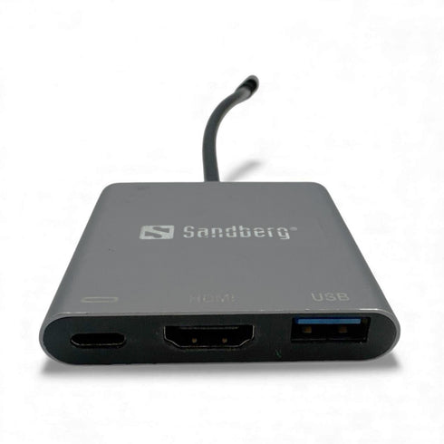 Sandberg USB-C Mini Dock HDMI+USB (beg)
