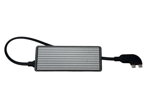 10-portars USB-C hubb för dubbla skärmar för Mac (beg)