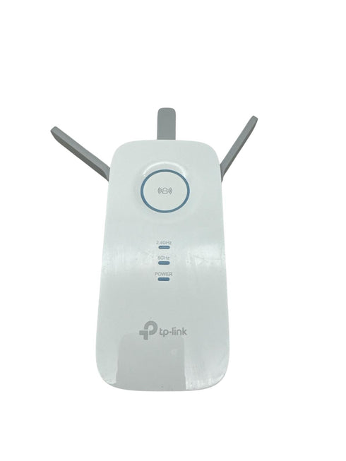 TP-Link RE450 AC1750 Gigabit Dualband WLAN Repeater (1300 Mbit/s (5 GHz) och 450 Mbit/s (2,4 GHz), AP-läge, signalstyrkeindikator, 1 Gigabit-port, WPS, lämplig för alla WLAN-enheter) (beg)