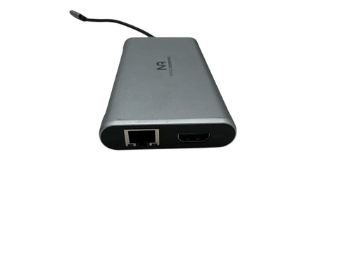 Nordic 12-in-1 USB-C Dock dockningsstation Kompatibel med alla datorer (beg)