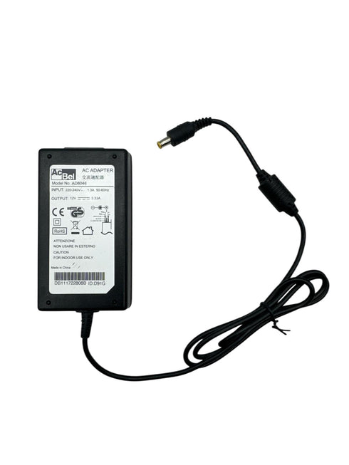 ACBel AD8046 AC-adapter Laddare /12 V, 3,33 A med strömkabel (beg)