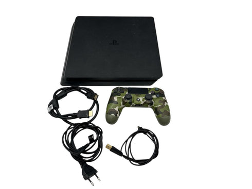 PlayStation 4 slim med 1st handkontroller