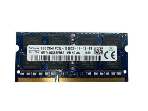 Ram Minne 8GB DDR3L (1x8GB) SK Hynix SODIMM 2Rx8 PC3L-12800S 1600MHz RAM Minne