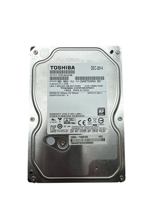 Toshiba 1.0TB 3.5 HDD-hårddisk (beg)