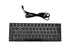 DELTACO GAMING DK475 - Tangentbord bakgrundsbelyst - USB-C