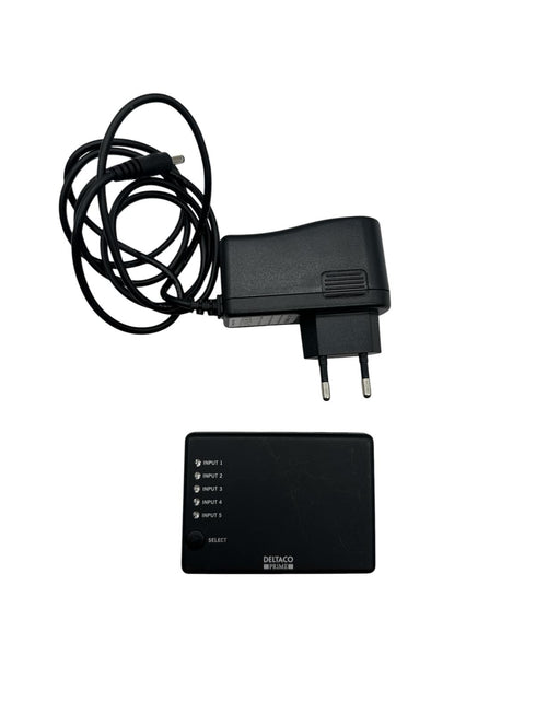 Deltaco HDMI splitter - 1st HDMI in - 4st HDMI ut - 4K - Svart