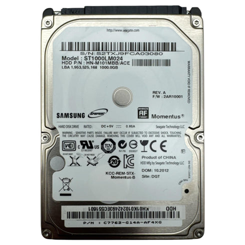 SAMSUNG hårddisk 2.5 - 1000gb (beg)