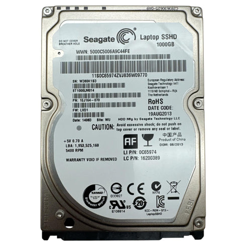 Seagate hårddisk 2.5 - 1000gb (beg)