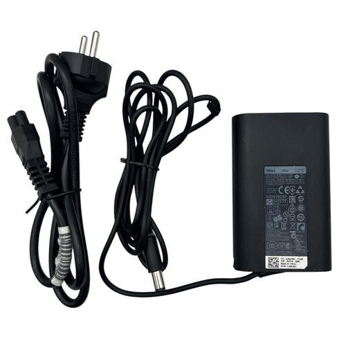 Dell Original 65W 19,5V 3,34A Nätadapter / Laddare – Begagnad