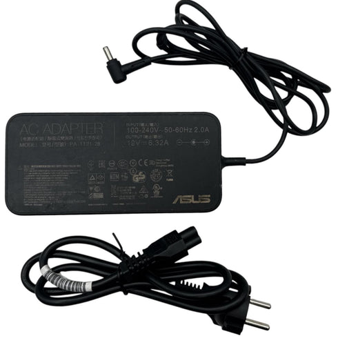 original ASUS AC-adapter (modell PA-1121-28) 19V ⎓ 6.32A Laddare (beg)